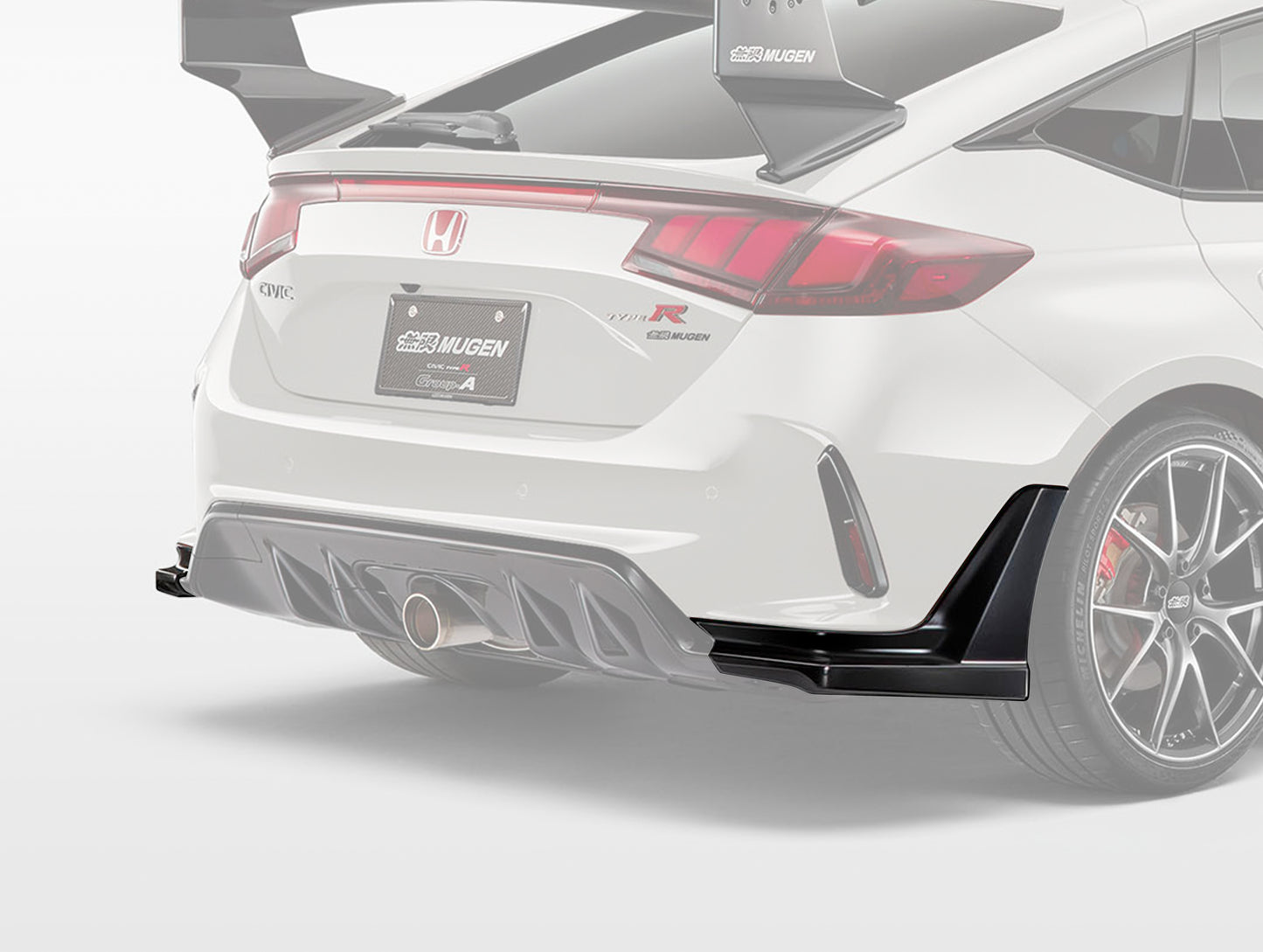 Mugen Rear Under Spoiler - 23+ Civic Type R FL5