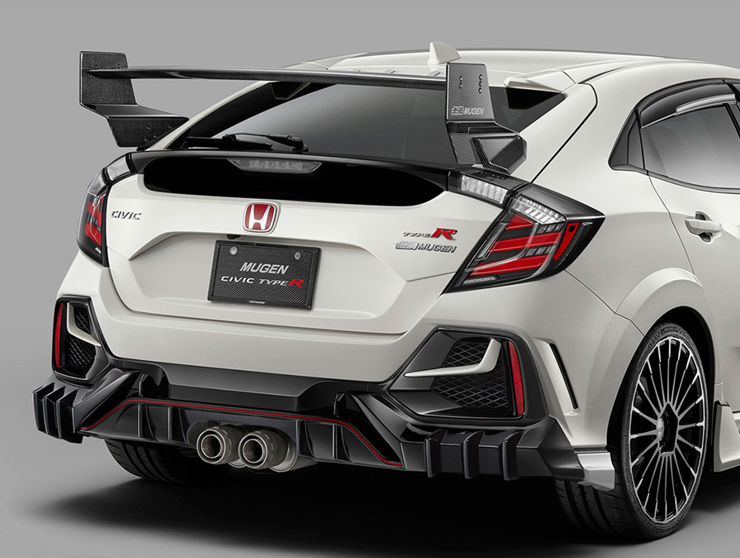 Mugen Rear Wing Spoiler - 17-21 Civic Type R (FK8)