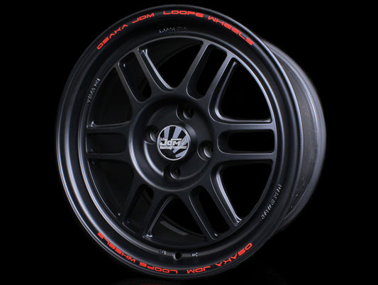 Osaka JDM Loop6 - 15x8.0 Wheels