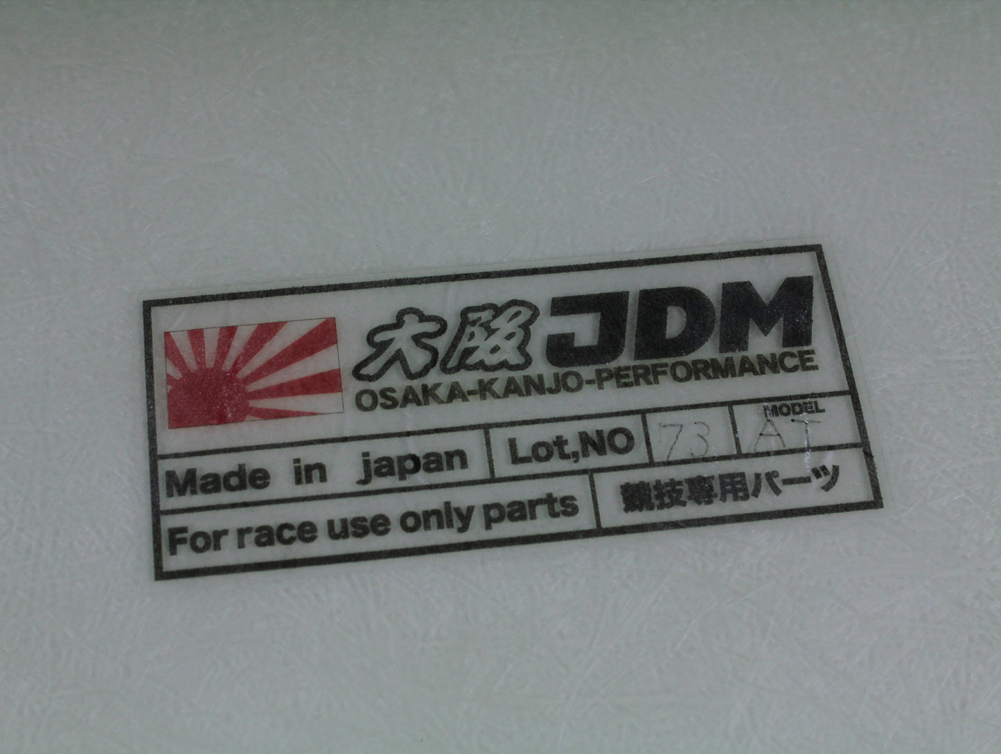 Osaka JDM Rear "Devil Wing" - 84-87 Civic Hatchback