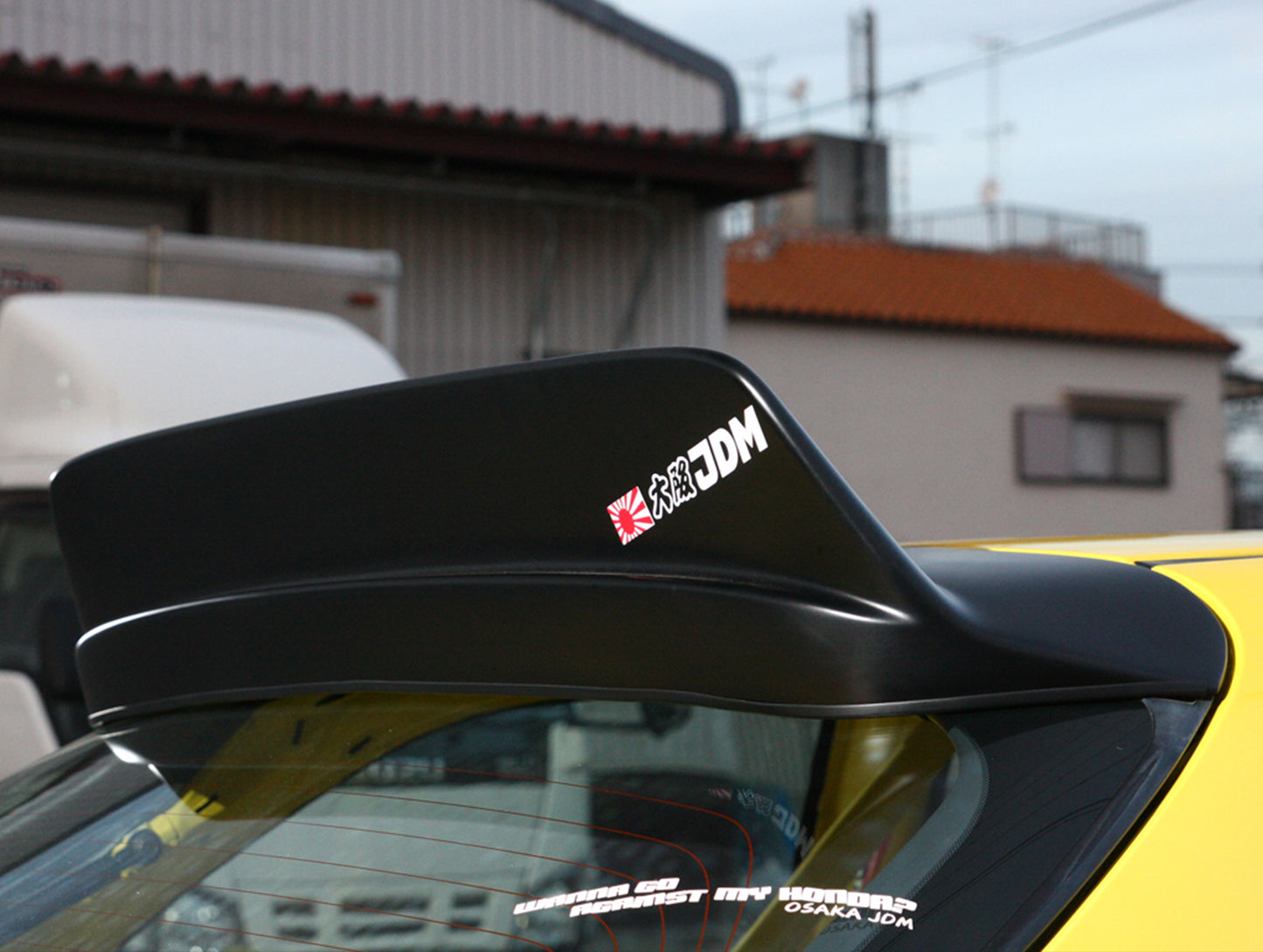 Osaka JDM Rear Devil Wing - 96-00 Civic Hatchback