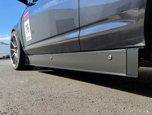 PCI Aluminum Vented Side Skirts - 92-00 Civic / 94-01 Integra / 02-06 RSX