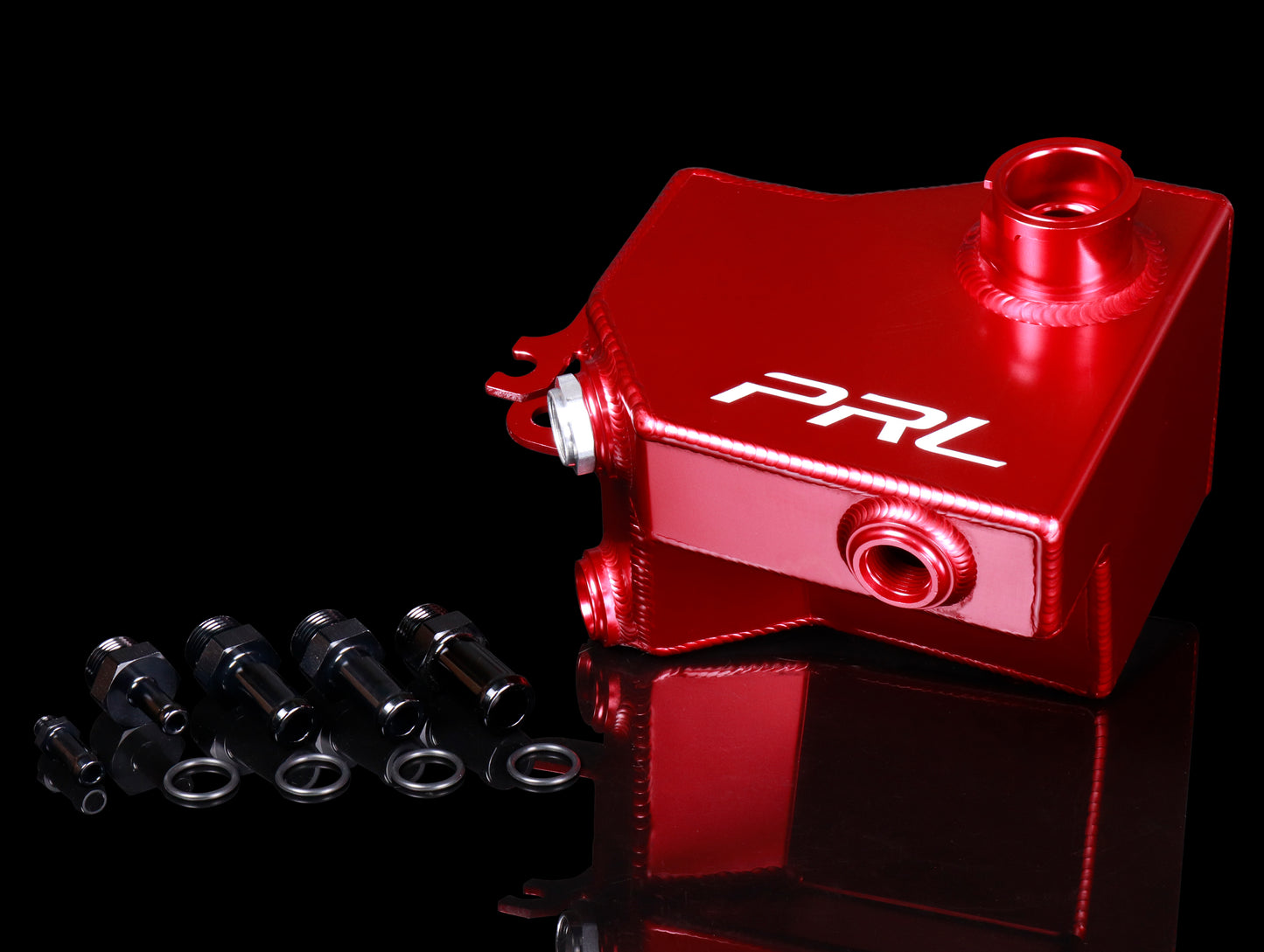 PRL Motorsports Baffled Coolant Expansion Tank - 17-25 Civic Type-R FK8/FL5 / 24+ Integra Type-S