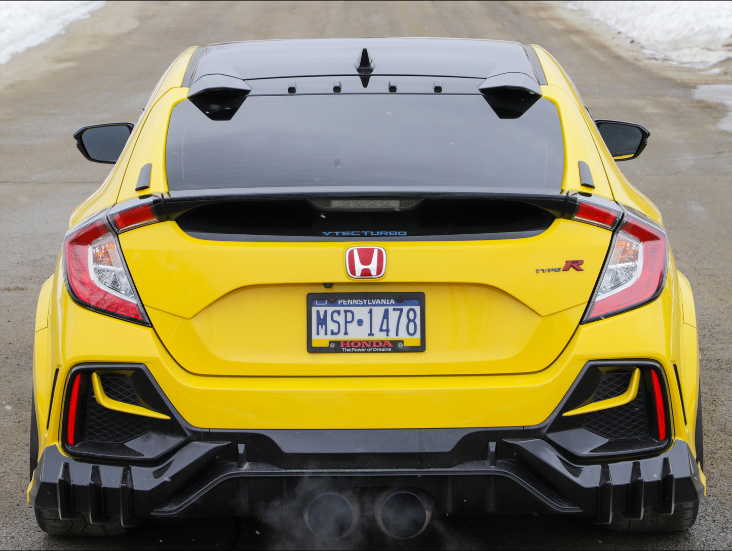 PRL Wing Delete - 17-21 Civic Type-R (FK8)