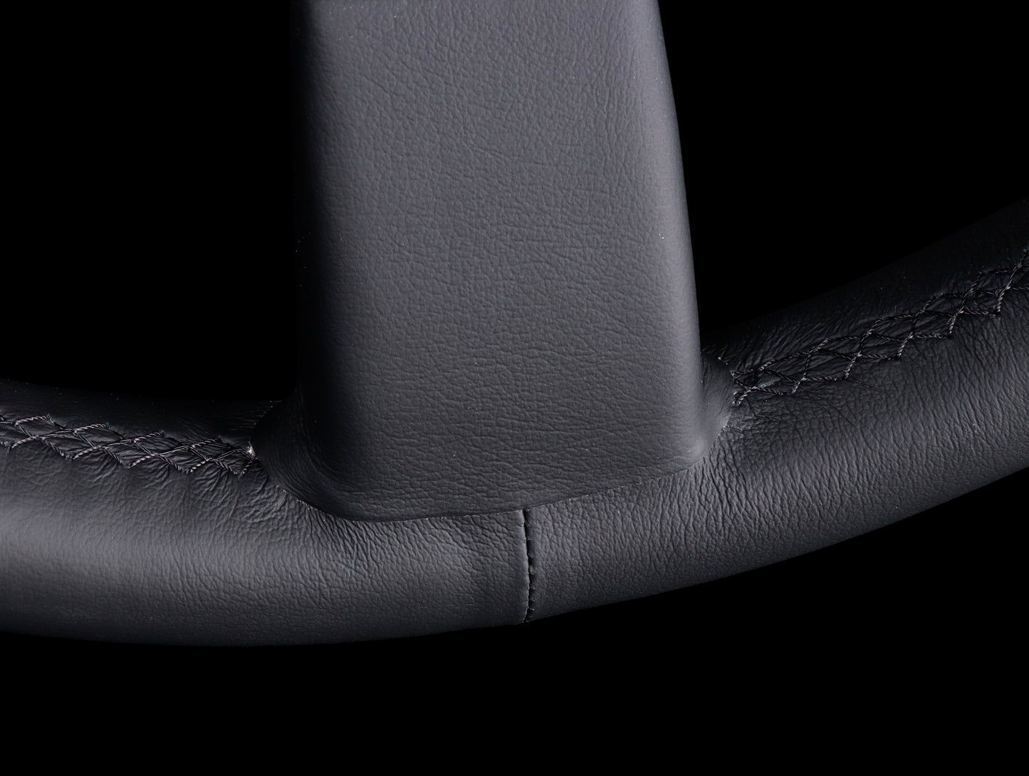 Personal Grinta 350mm Steering Wheel - Black Edition / Leather