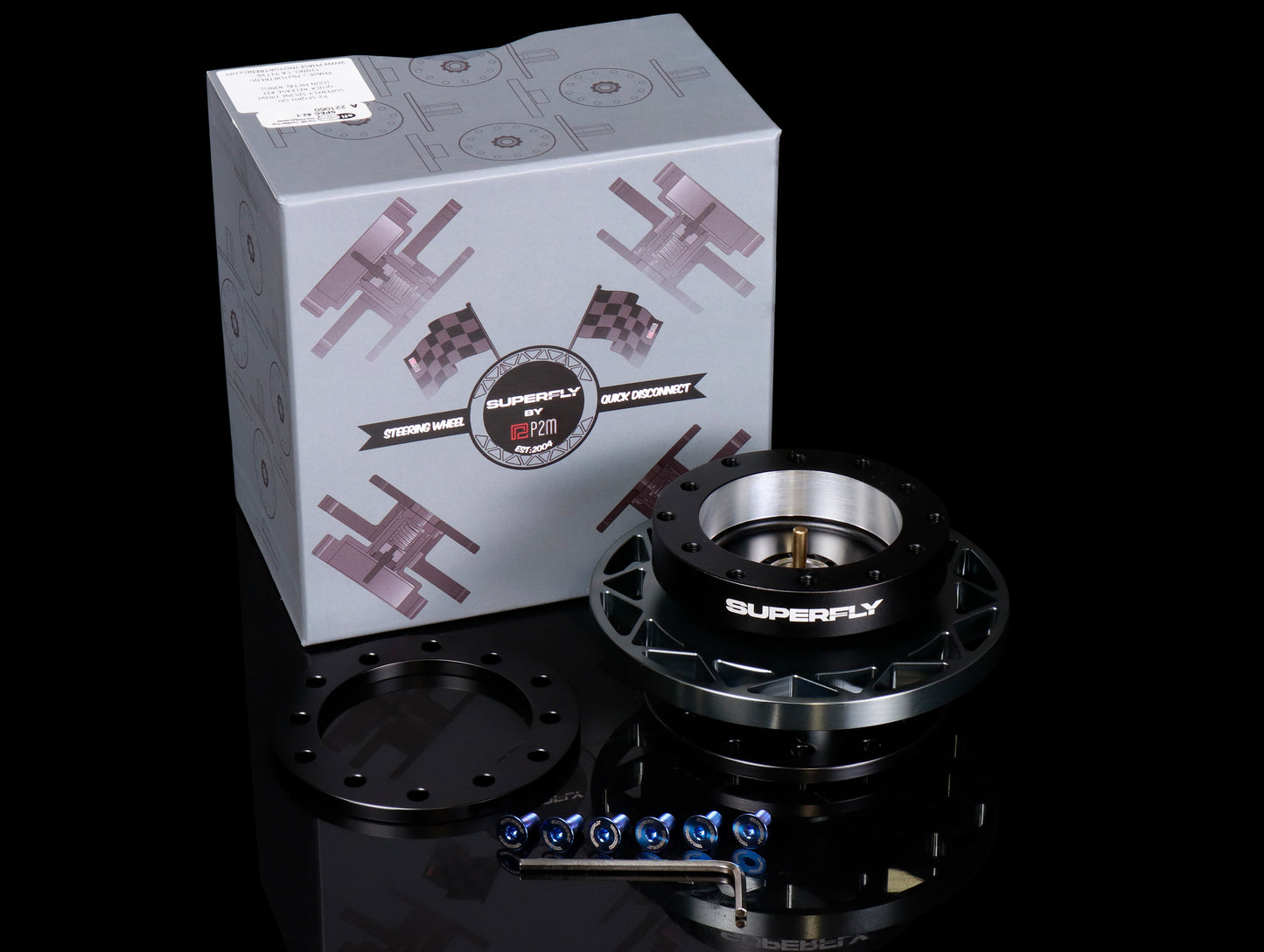 P2M Superfly Steering Wheel Quick Release Kit