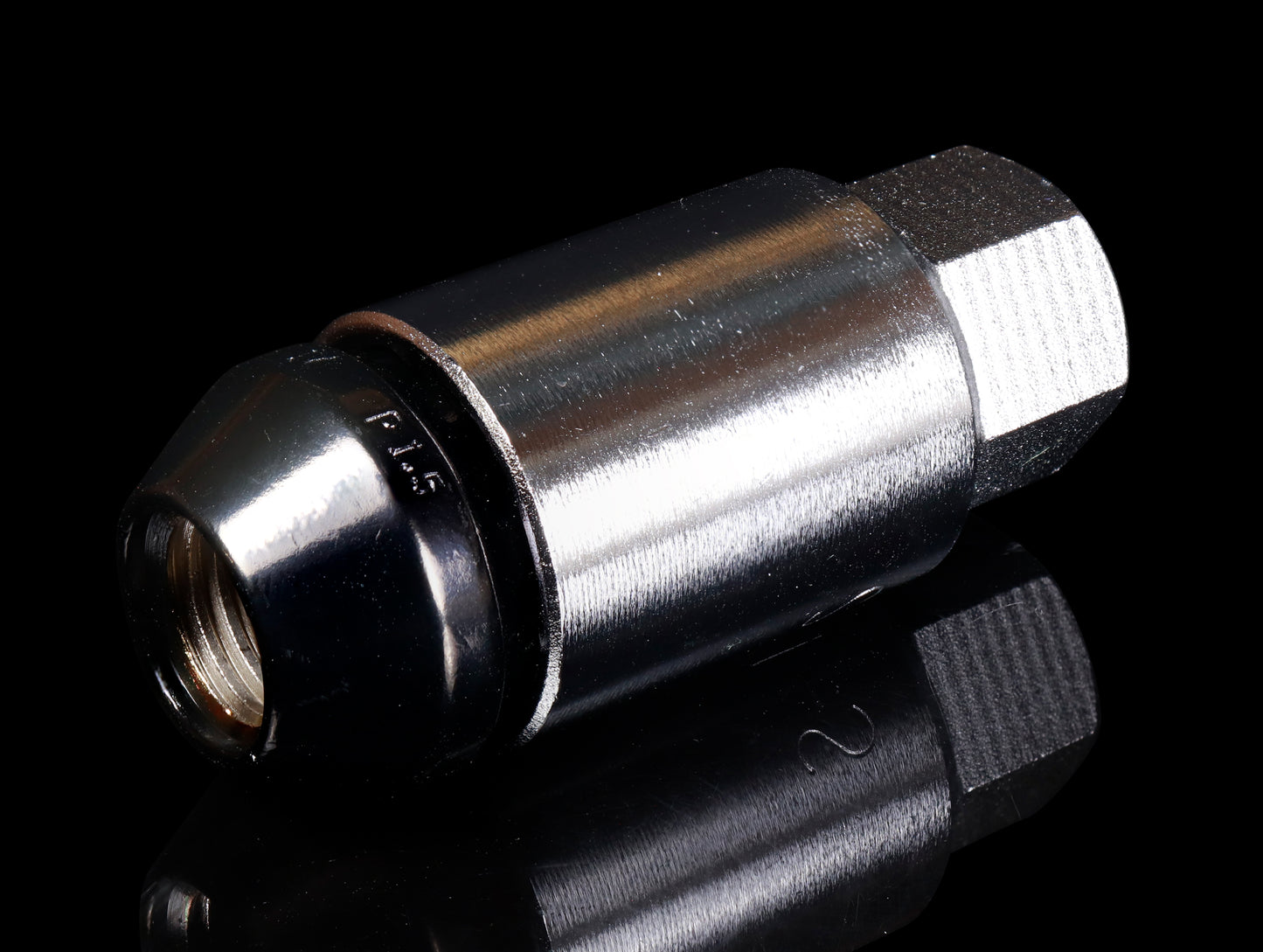Kics Bull Lock Set Closed End - Black M12x1.50