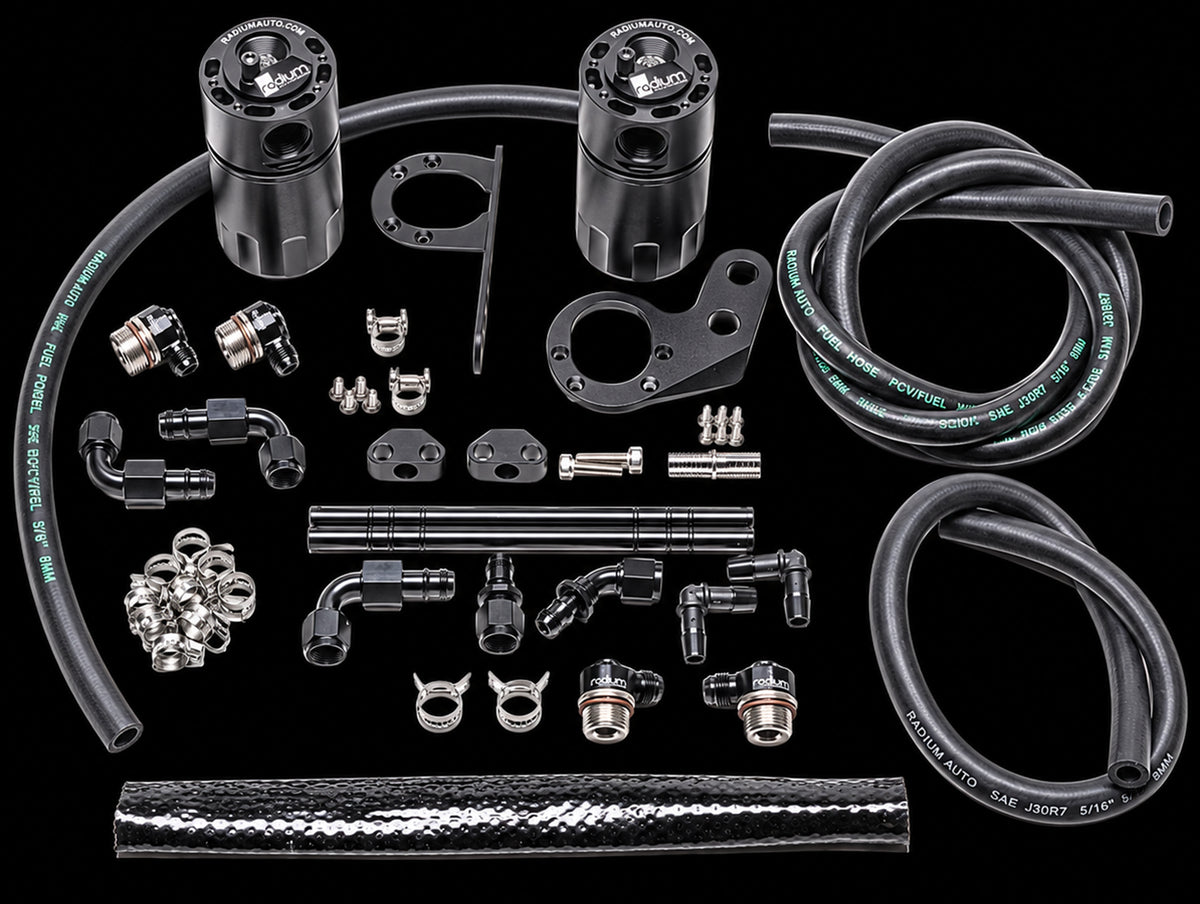 Radium Catch Can Kits - 17+ Civic Type R (FK8/FL5) / 24+ Integra Type S (DE5)