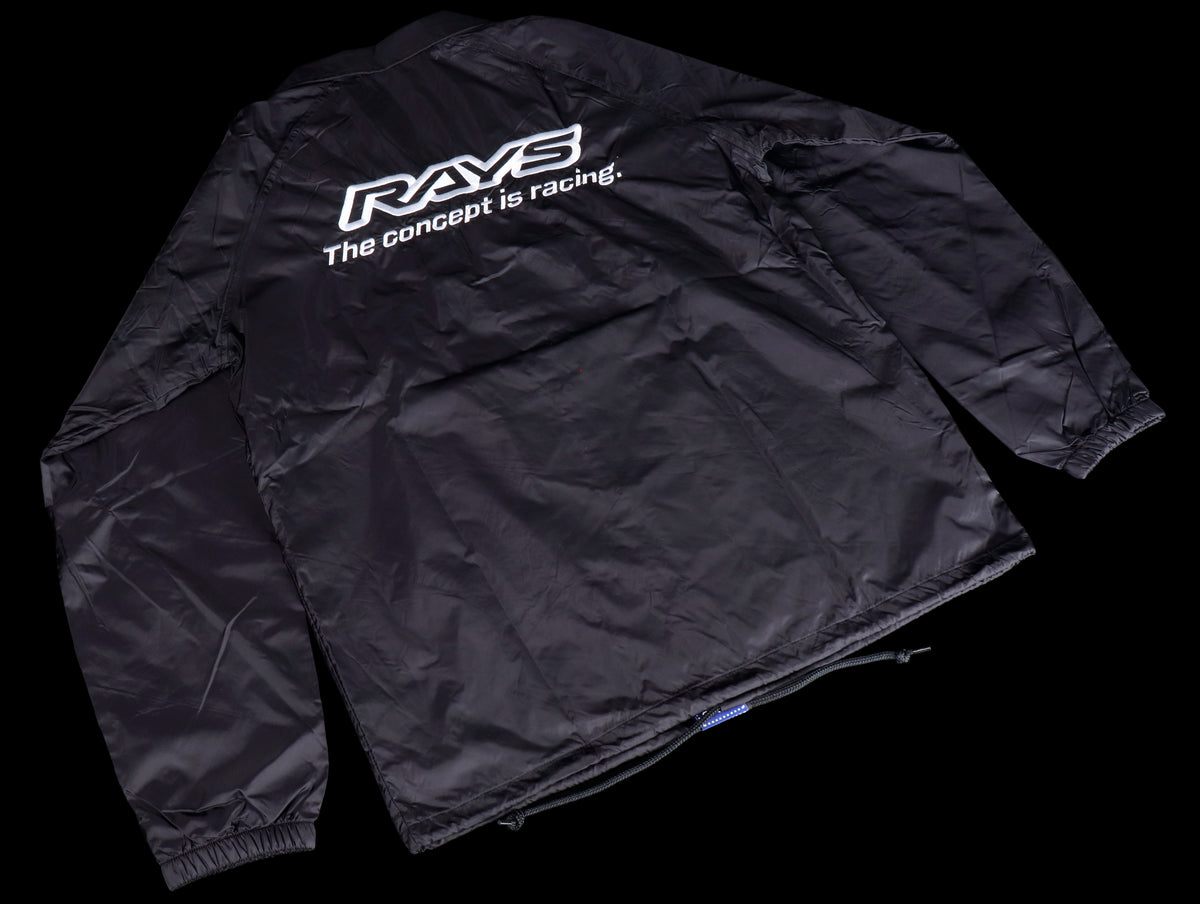 Rays Windbreaker Jacket - Black - JHPUSA