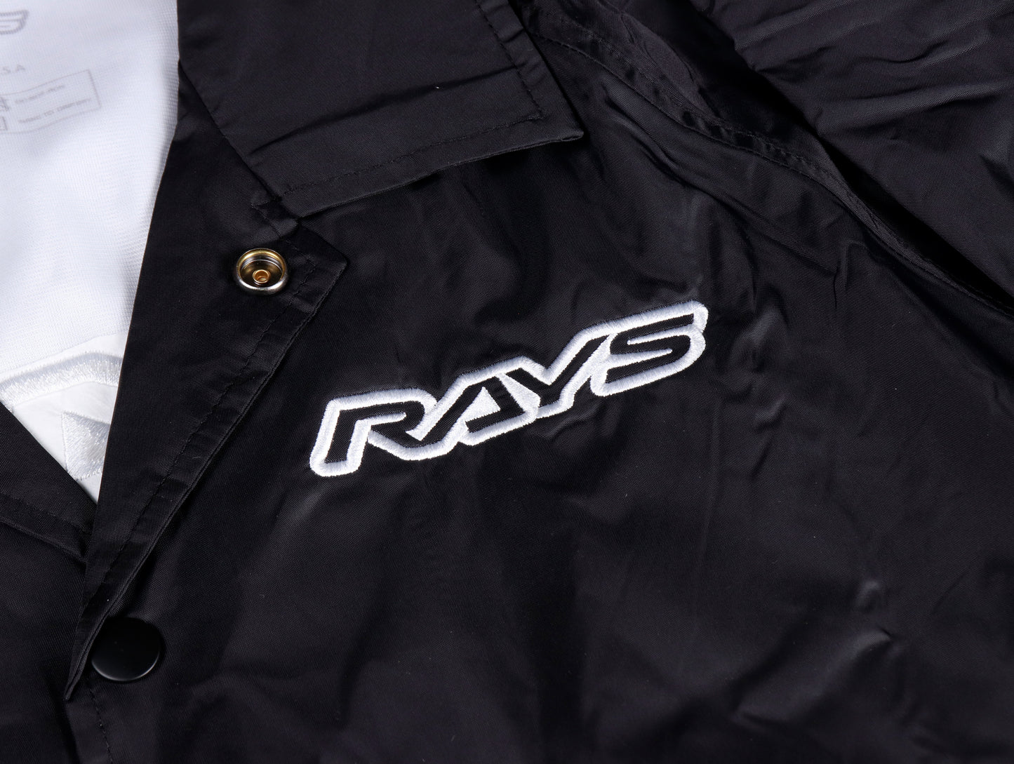 Rays Windbreaker Jacket - Black