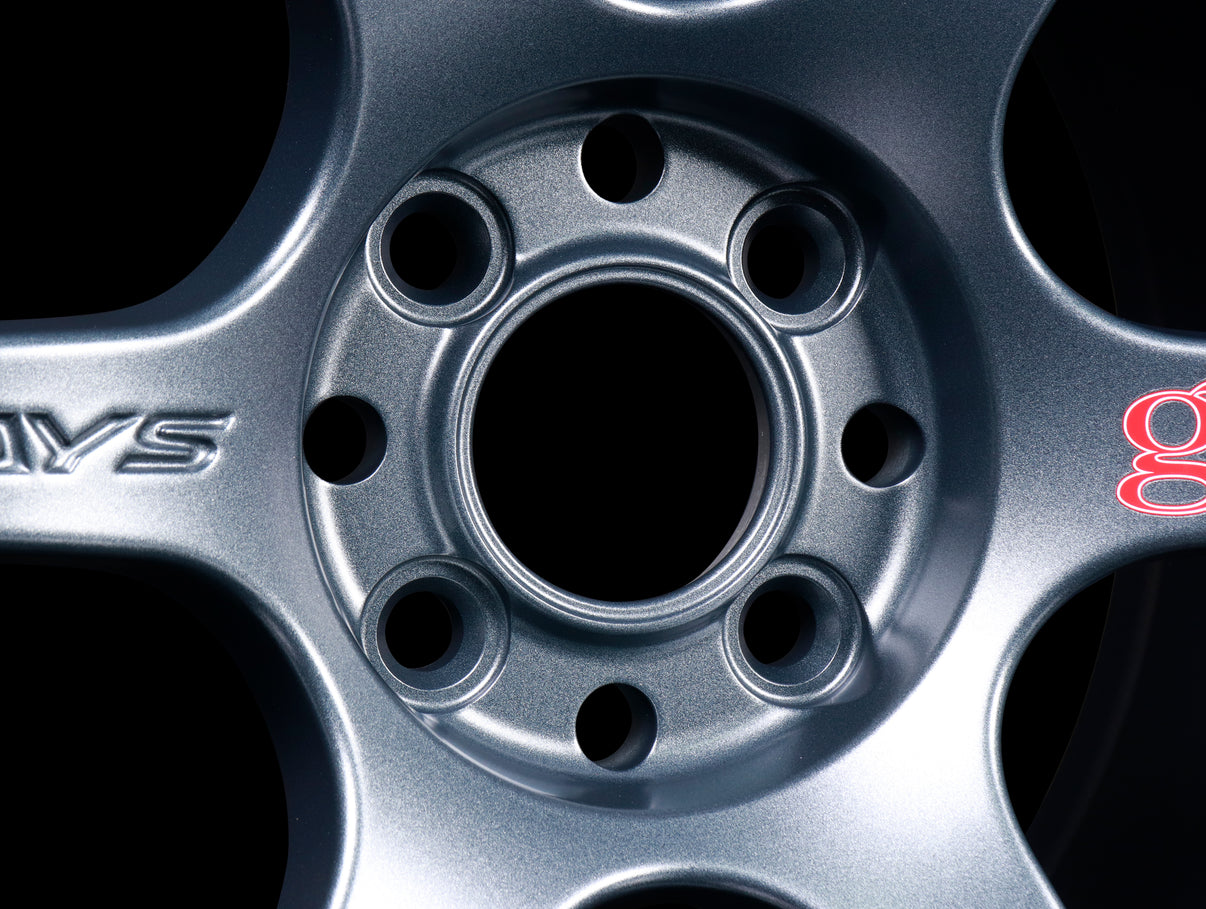 Gram Lights 57DR 15x8 +28 4x100 Gun Blue 2 (SET) main image 1