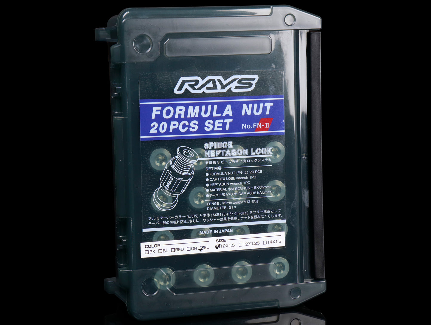 Rays Formula Nut FN-II Set - 14x1.50