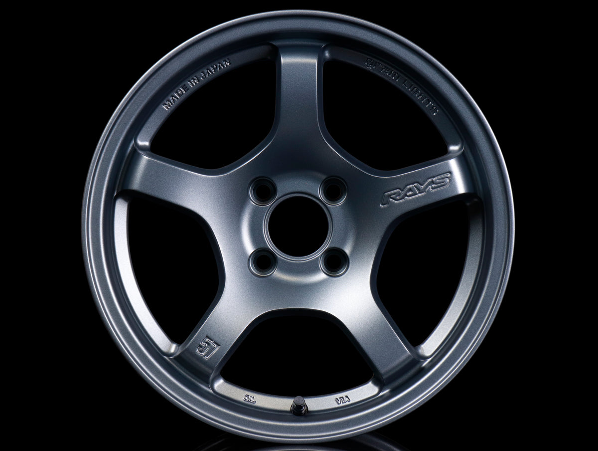 Rays Gram Lights 57CR Wheels - Gun Blue 2 - 15x8.0 / 4x100