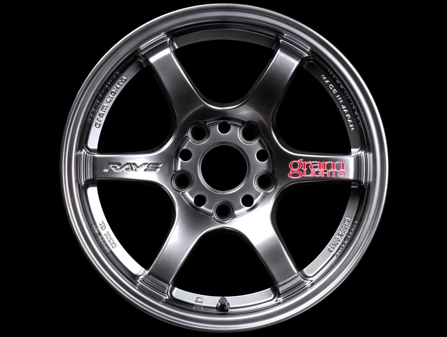 Rays Gram Lights 57DR Wheels - Grace Silver 15x8 / 5x114 / +35