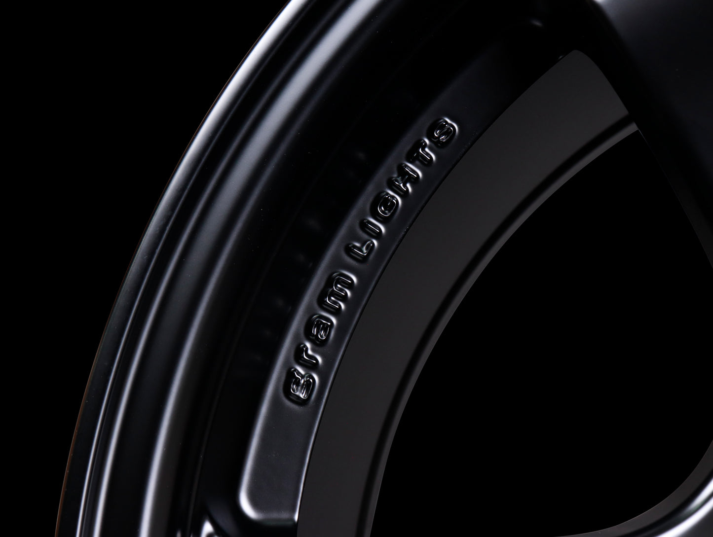 Rays Gram Lights 57DR Wheels w/ Center Caps - Semi Gloss Black 15x8 / 4x100 / +35