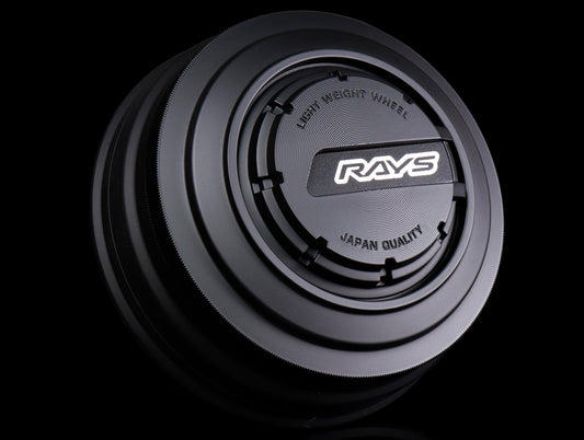 Rays LPS Center Cap - Matte Black / Matte Black