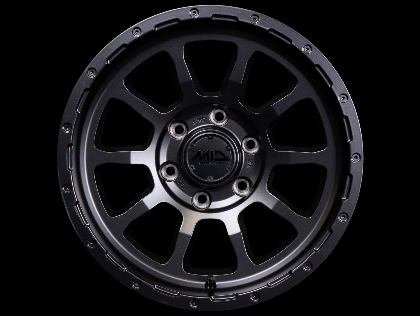 Rays MID M10 Wheels - Semigloss Black / 17x8.5 / 6x139