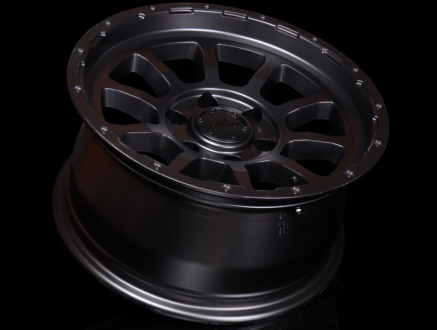 Rays MID M10 Wheels - Semigloss Black / 17x8.5 / 6x139