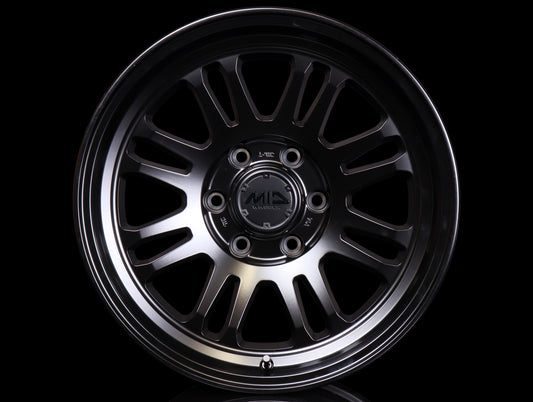 Rays MID M16 Wheels - Semigloss Black / 17x8.5 / 6x139