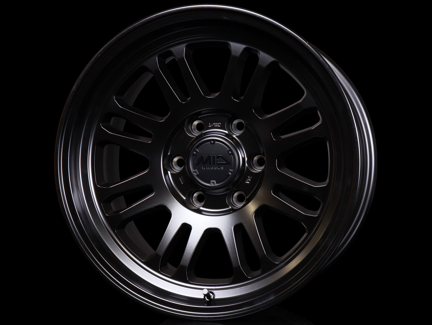 Rays MID M16 Wheels - Semigloss Black / 17x8.5 / 6x139