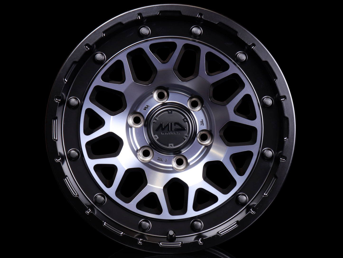 Rays MID M29 Wheels - Semigloss Black/Clear / 17x8.5 / 6x139