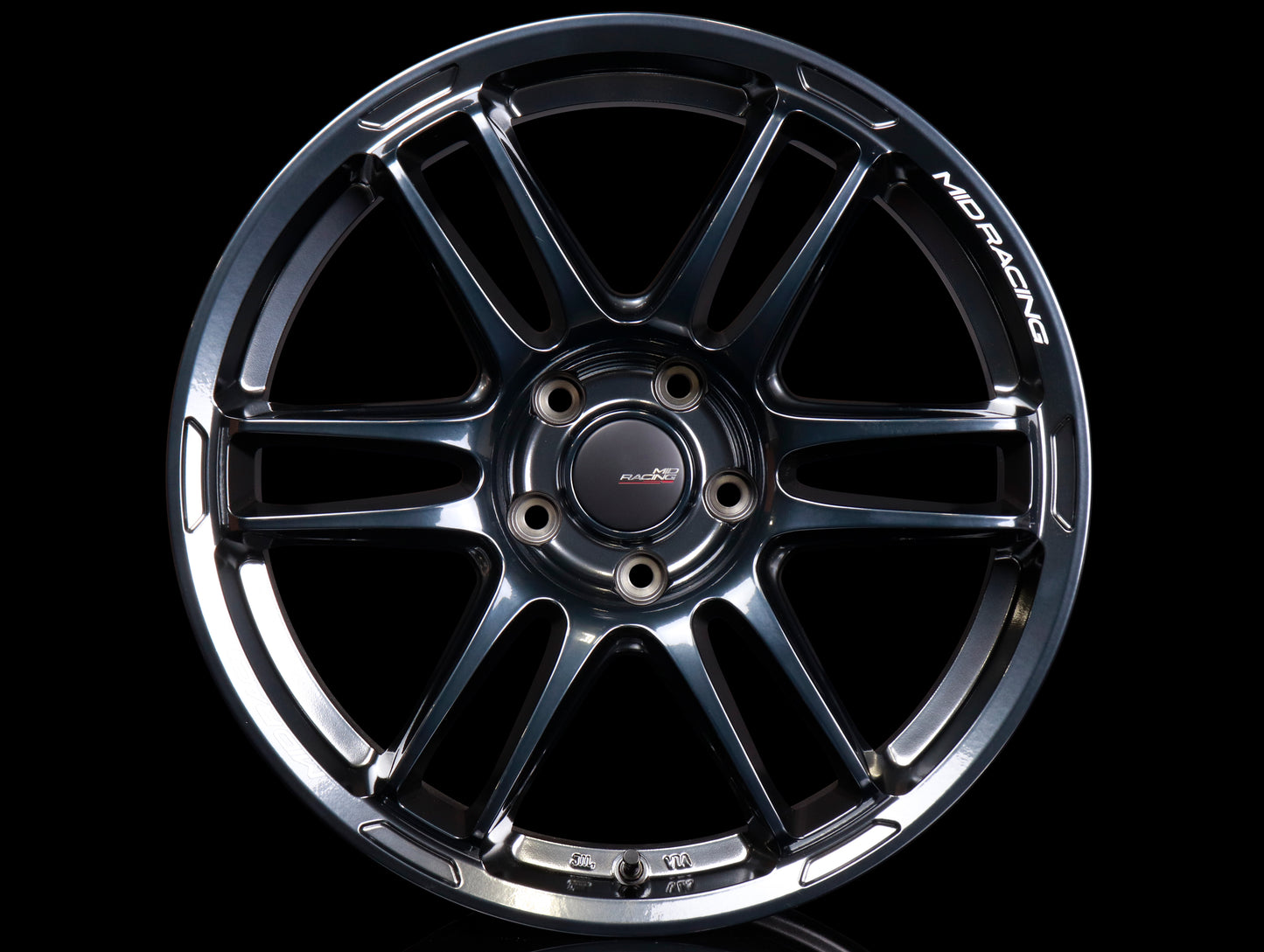 Rays MID Racing R26 Wheels - Deep Titan Silver / 18x9.5 / 5x114 / +12