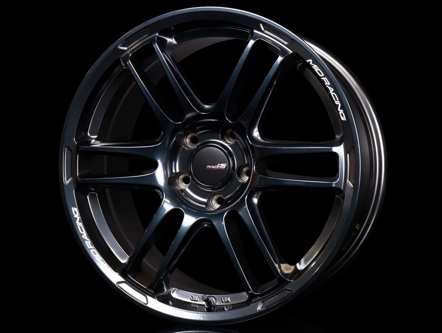 Rays MID Racing R26 Wheels - Deep Titan Silver / 18x9.5 / 5x114 / +12