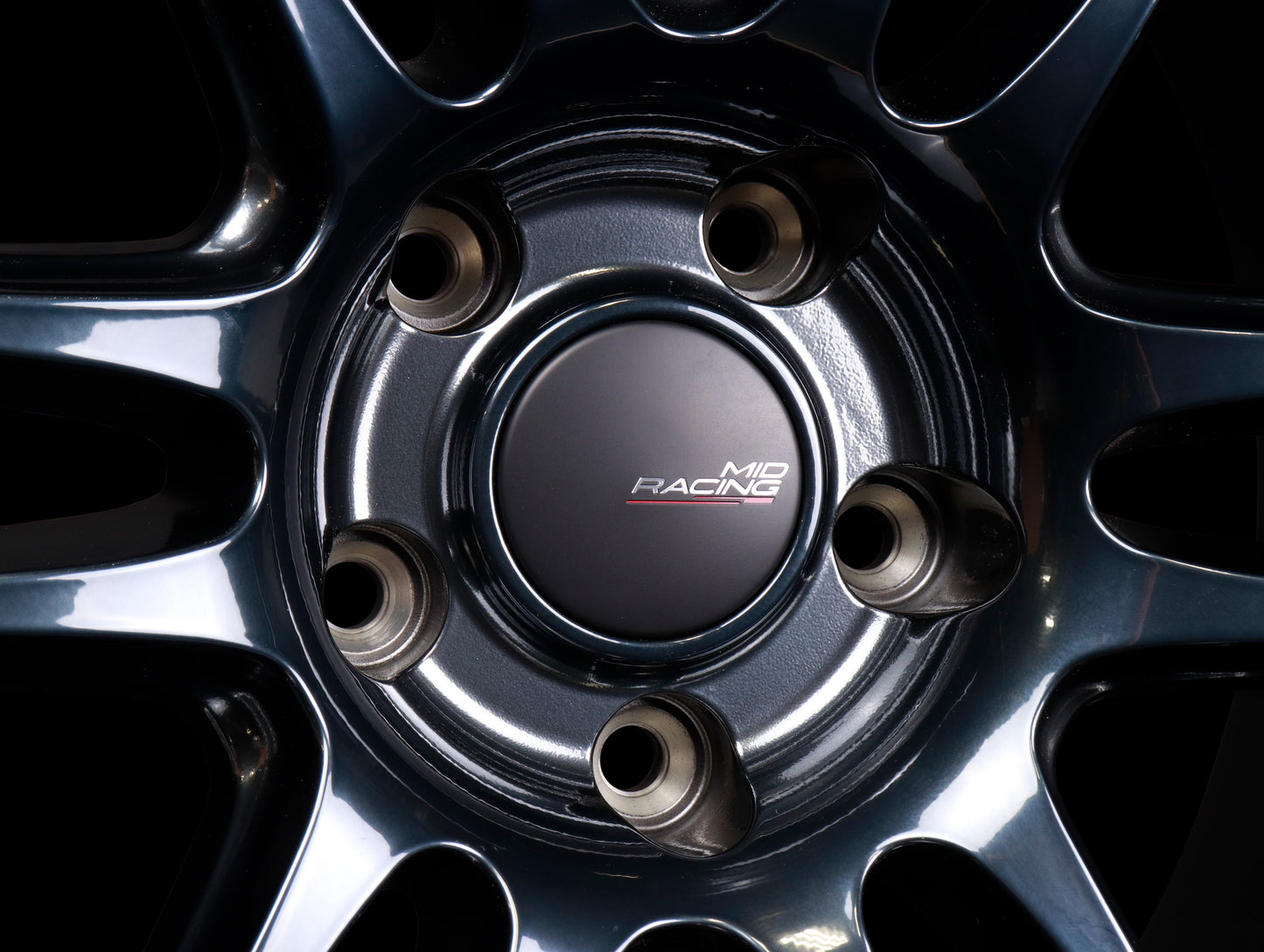 Rays MID Racing R26 Wheels - Deep Titan Silver / 18x9.5 / 5x114 / +12