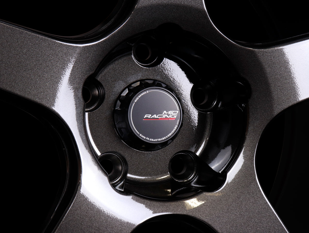 Rays MID Racing R50 Evo Wheels - Black Metallic / 18x9.5 / 5x114