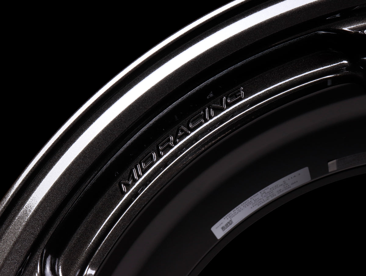 Rays MID Racing R50 Evo Wheels - Black Metallic / 18x9.5 / 5x114