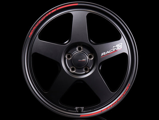 Rays MID Racing TR50 Wheels - Tarmac Black / 18x9.5 / 5x114