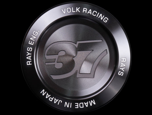 Volk Racing Center Cap Model 37 - 6x139.7 PCD - Black