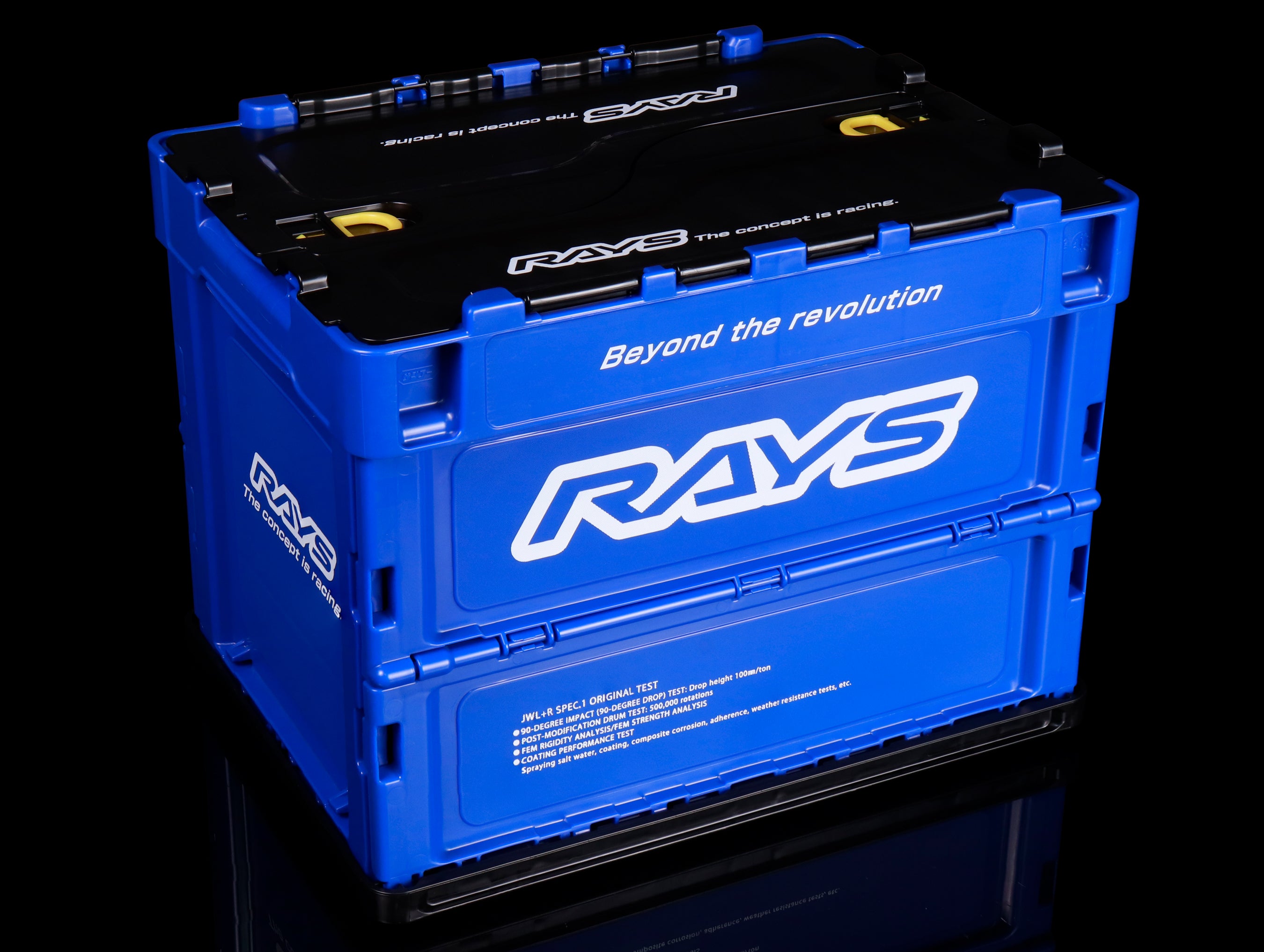 Rays Official Folding Storage Box Container Blue - JHPUSA