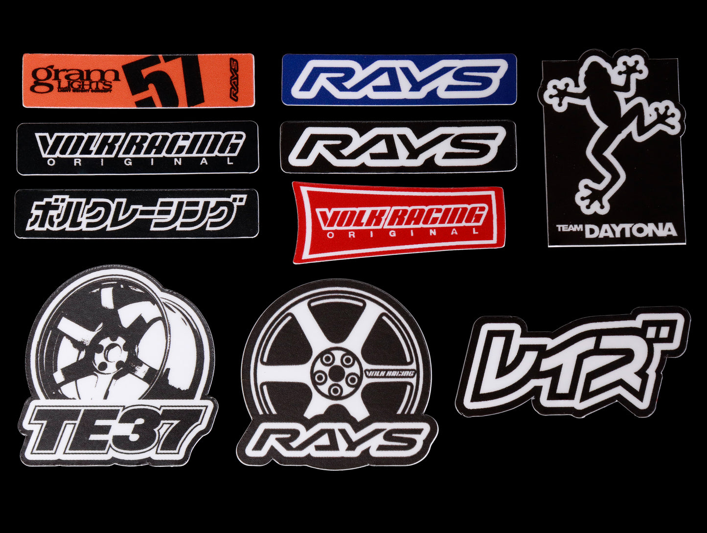 Rays Official Mixed Sticker Set (10 pcs)