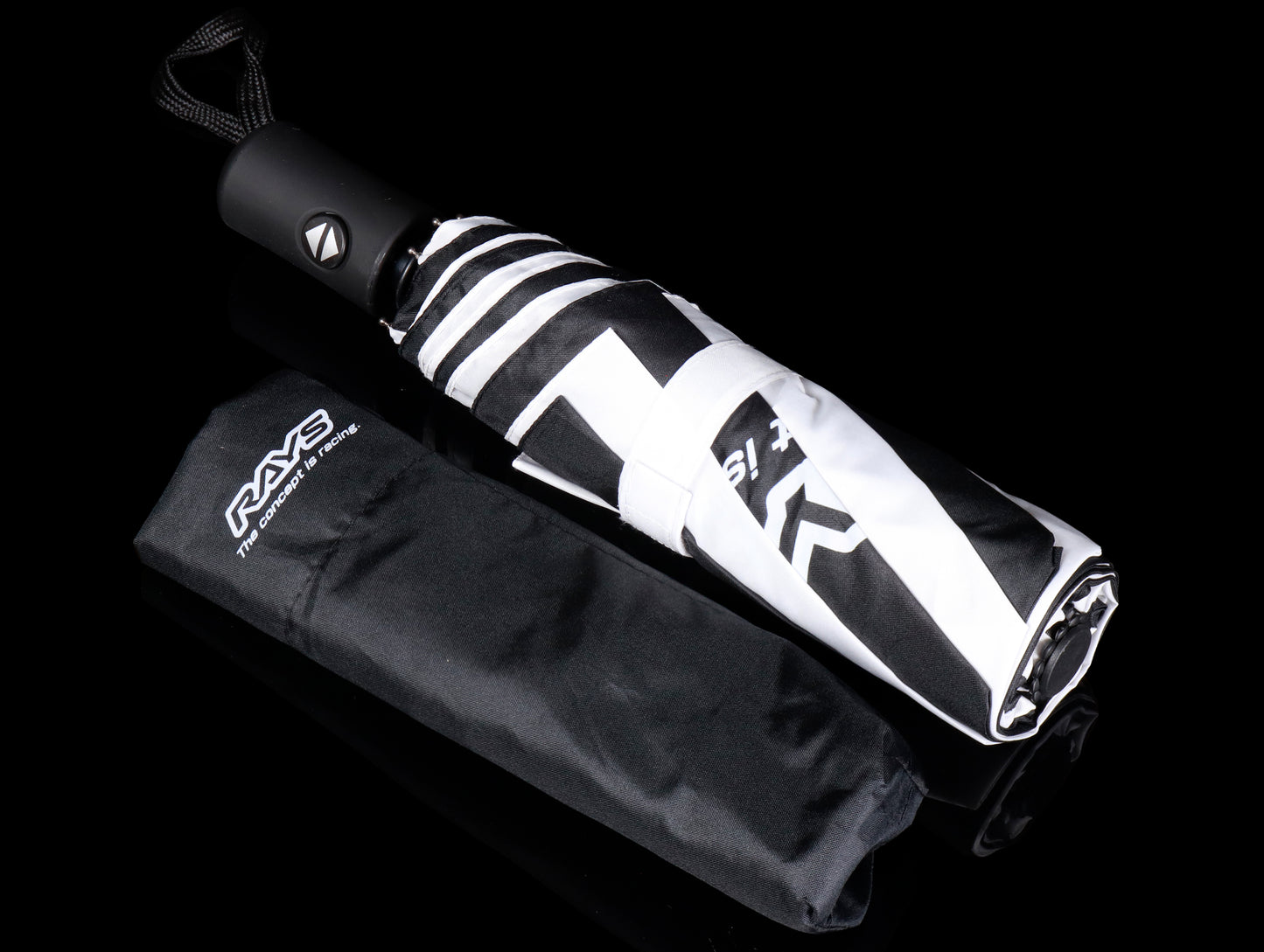 Rays The Concept is Racing Compact Umbrella - Black/White