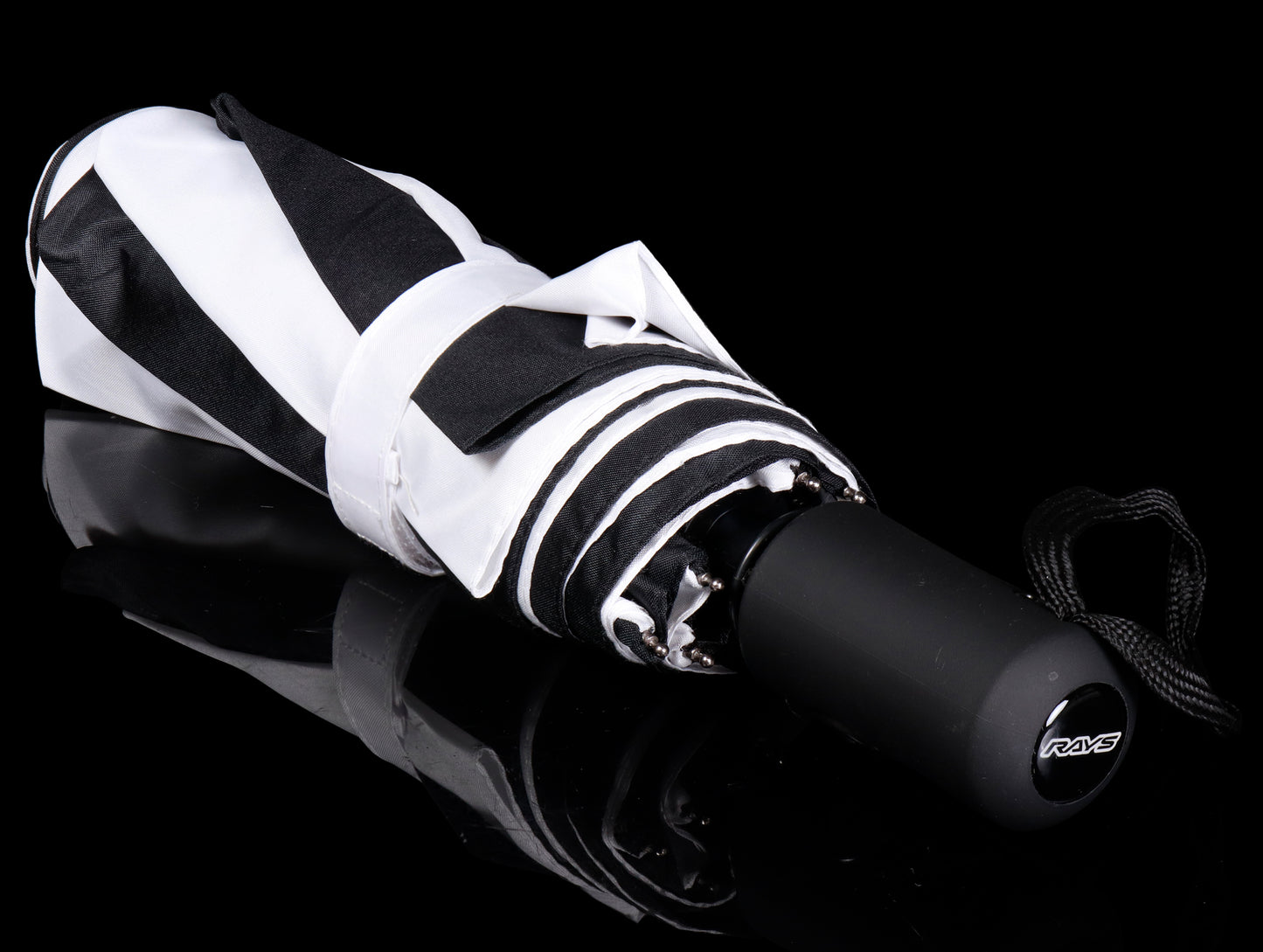 Rays The Concept is Racing Compact Umbrella - Black/White