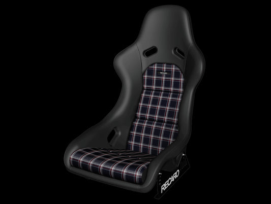 Recaro Classic Pole Position ABE - Leather Black / Checkered