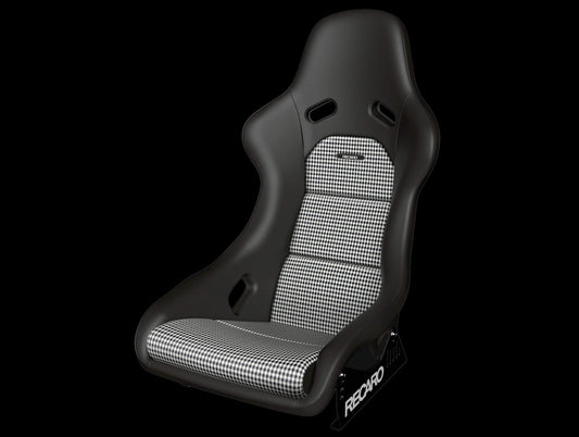 Recaro Classic Pole Position ABE - Leather Black / Pepita