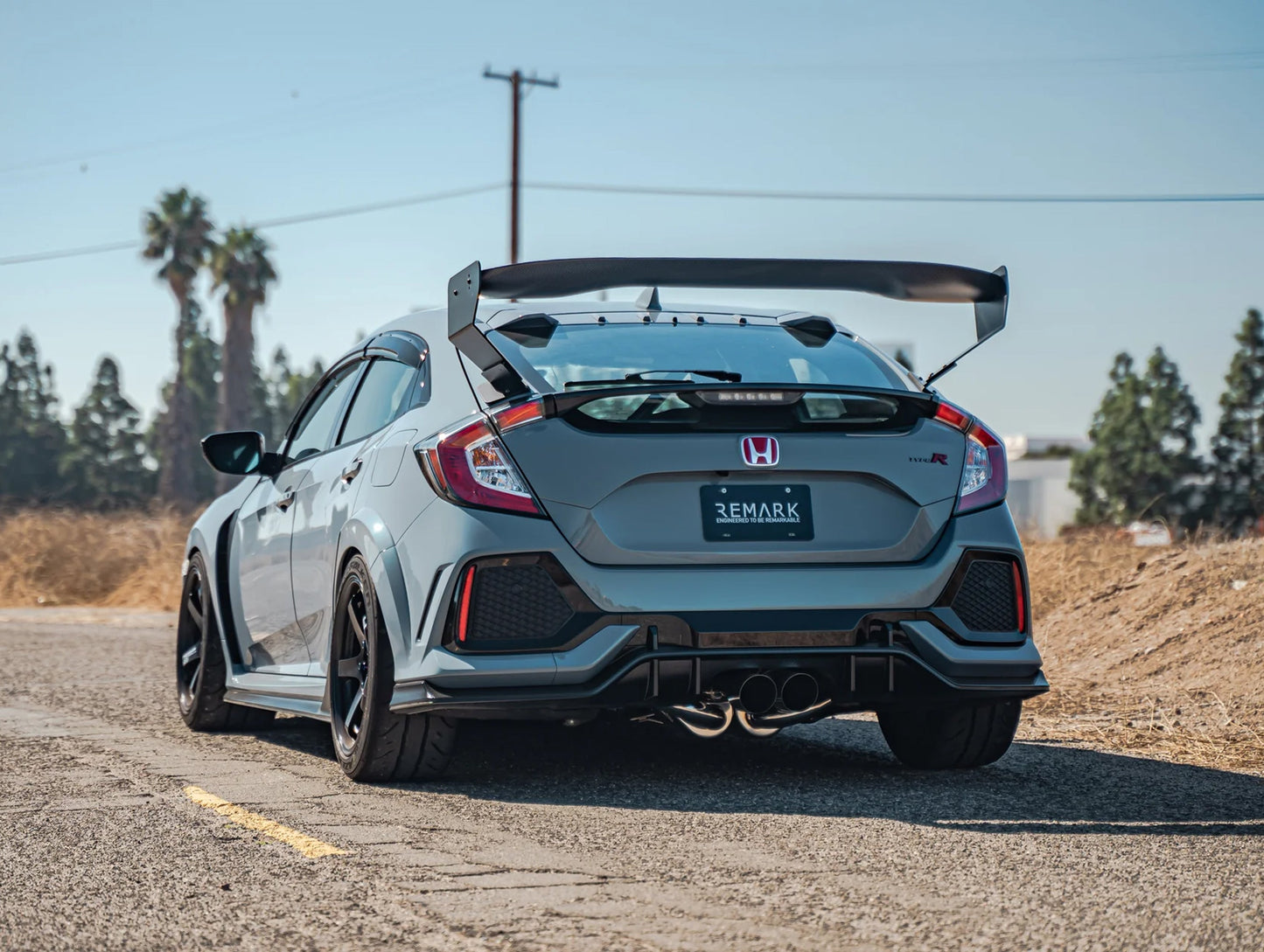Remark Sports Touring (LINK LOOP) Catback + Front Pipe - 17-21 Civic Type R (FK8)