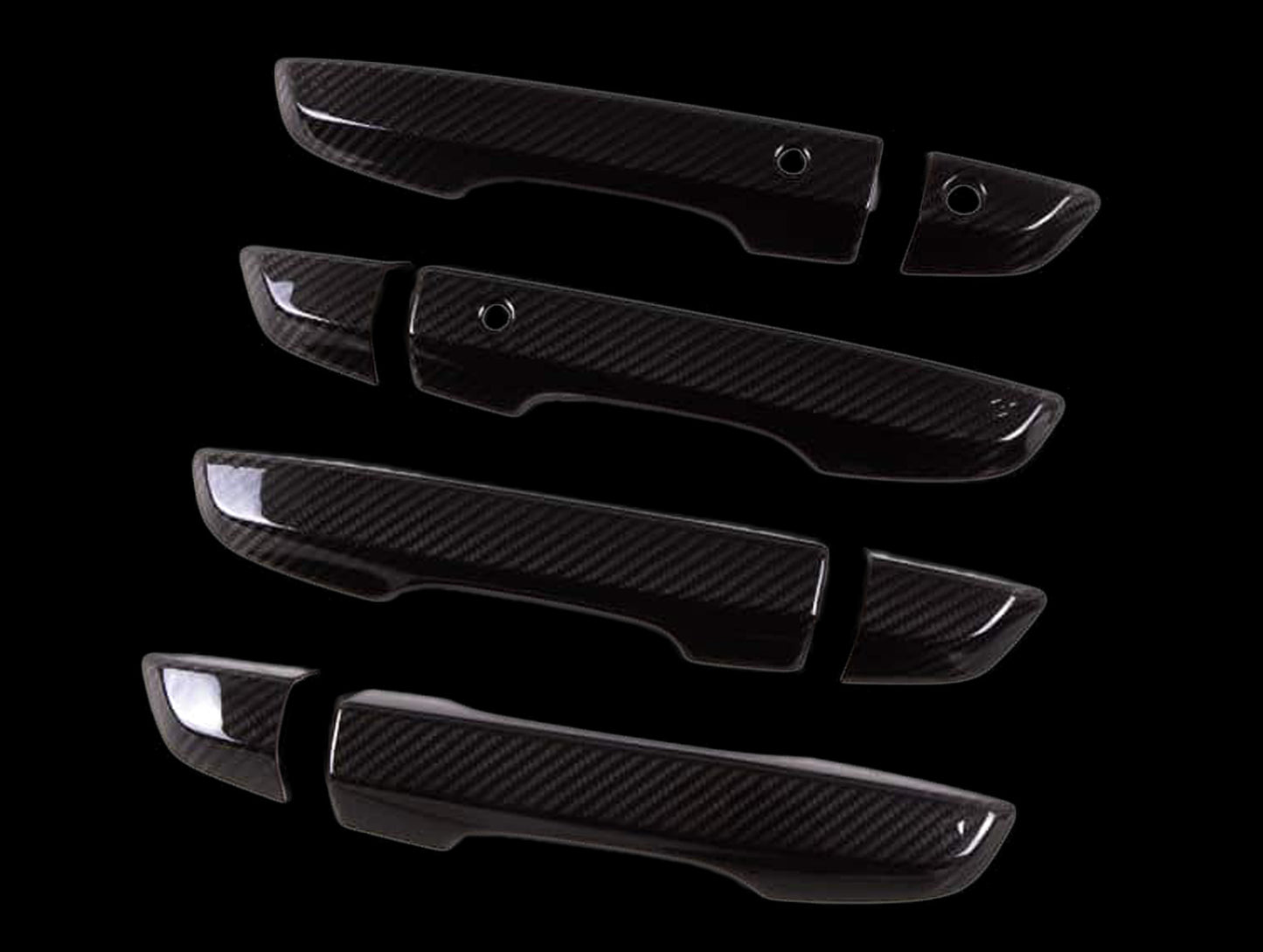Revel GT Dry Carbon Door Handle Cover Set - 17-21 Civic