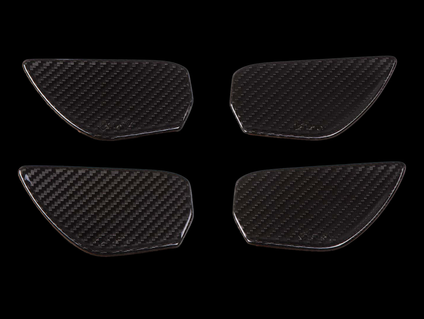 Revel GT Dry Carbon Inner Door Handle Trim - 16-18 Civic