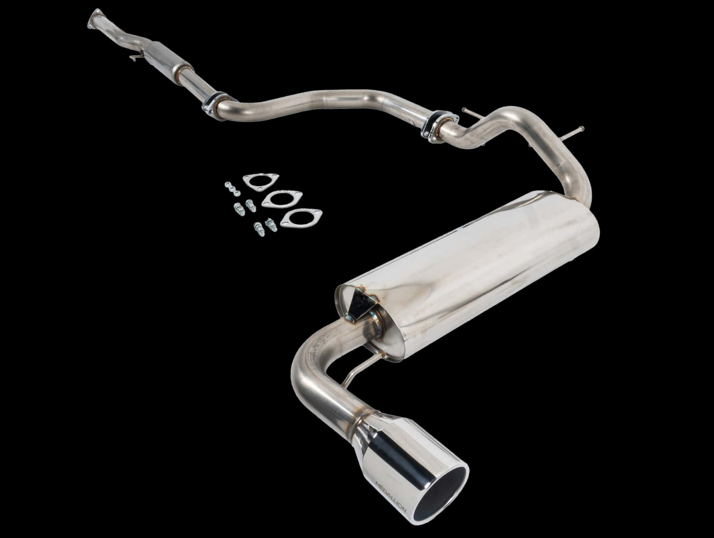 Revel Medallion Street Plus Exhaust - 88-91 Civic/CRX / 92-00 Civic