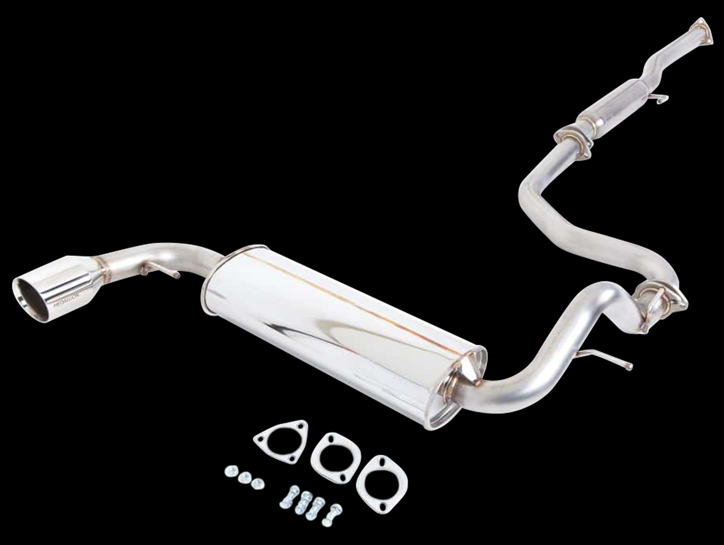 Revel Medallion Touring-S Exhaust - 88-91 Civic/CRX / 92-00 Civic