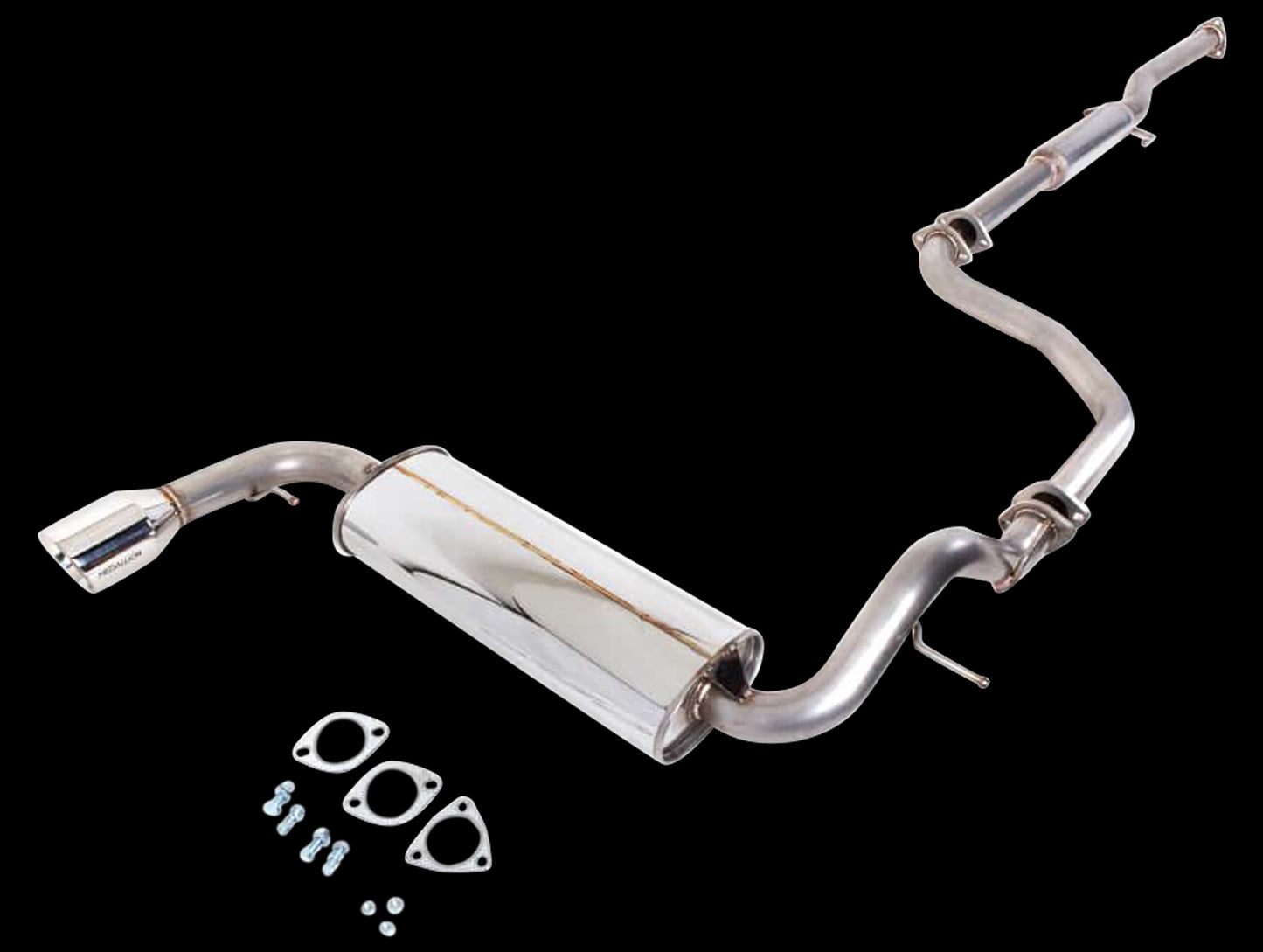 Revel Medallion Touring-S Exhaust - 88-91 Civic/CRX / 92-00 Civic