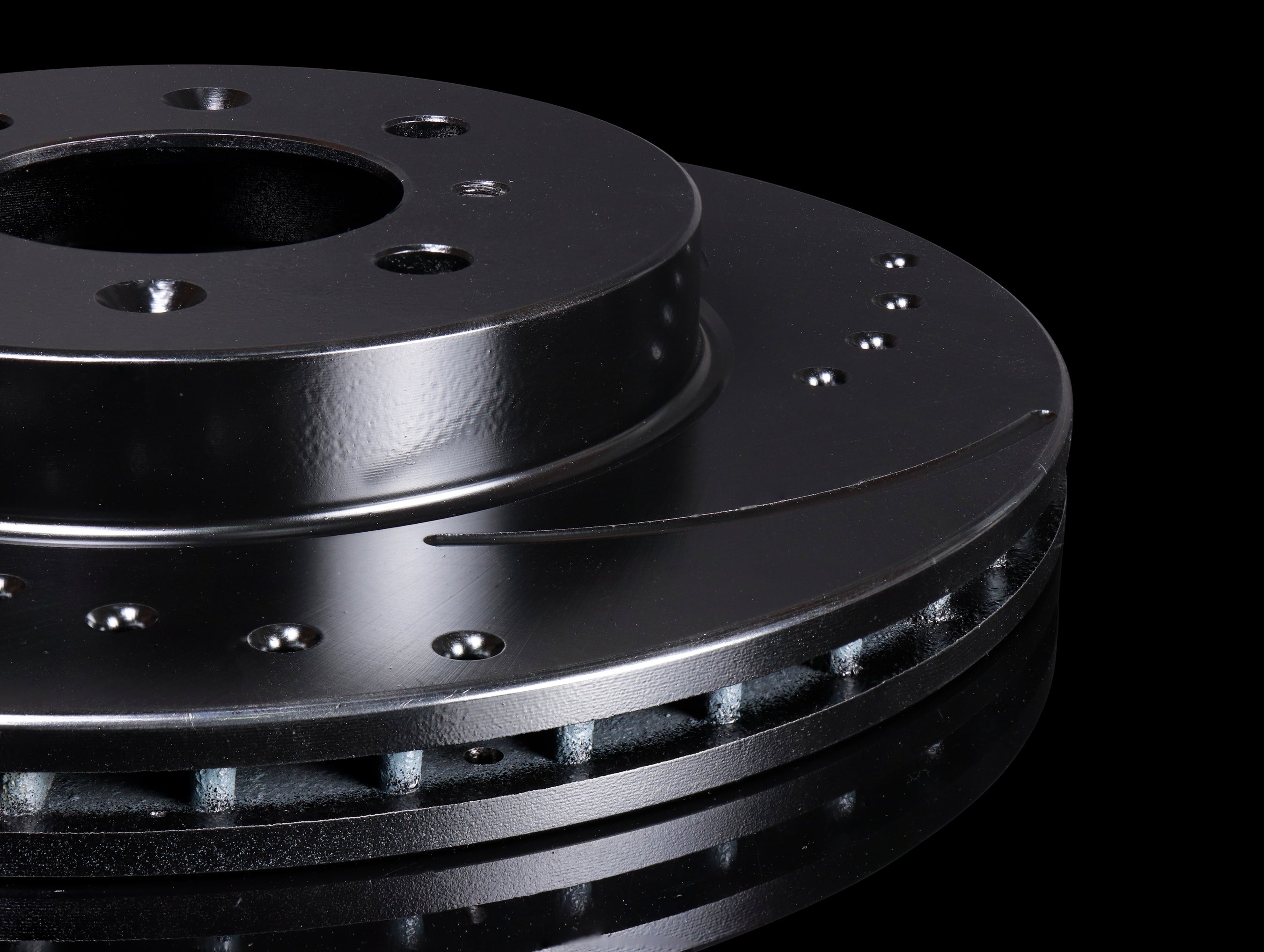 SP Performance Drilled and Slotted Front Rotors - Honda - JHPUSA