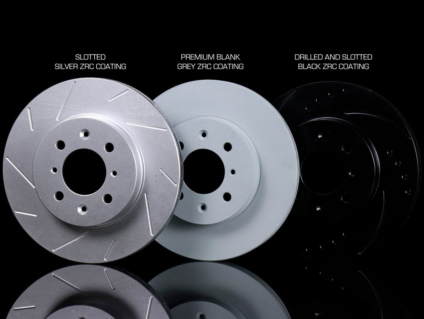 SP Performance Drilled and Slotted Front Rotors - Acura