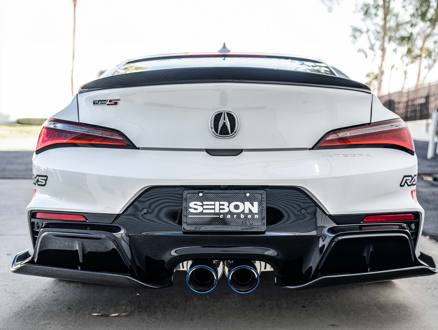 Seibon C-Style Carbon Fiber Rear Spoiler - 23+ Integra