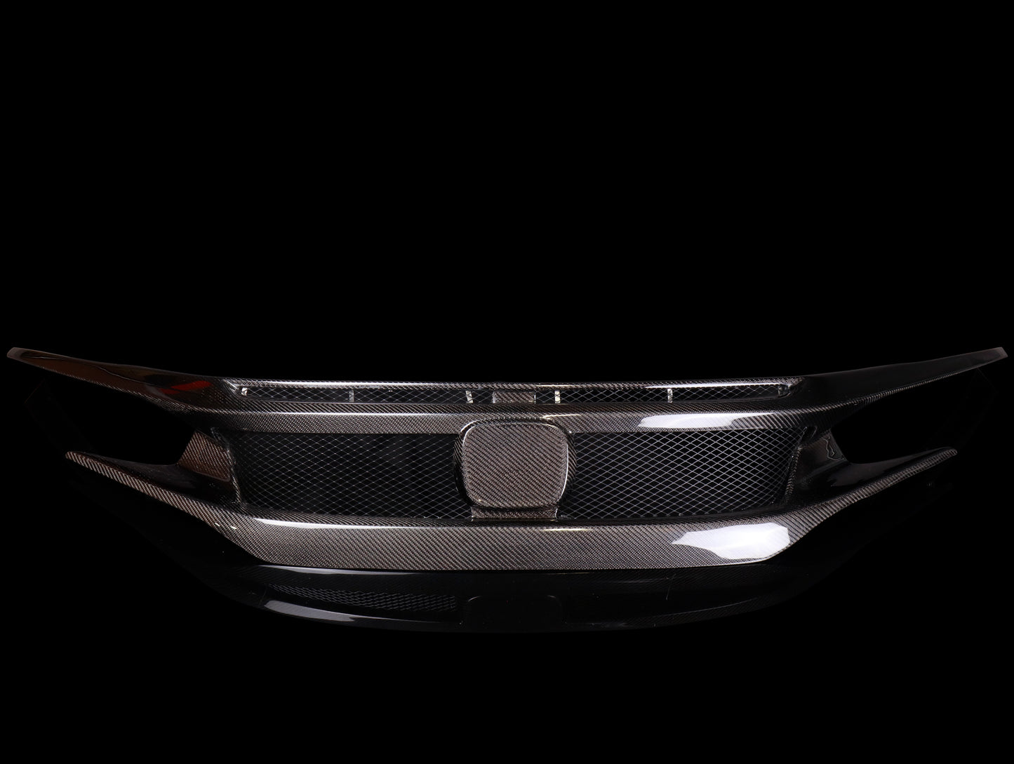 Seibon CV Style Carbon Fiber Front Grill - 17-21 Civic Type R (FK8)