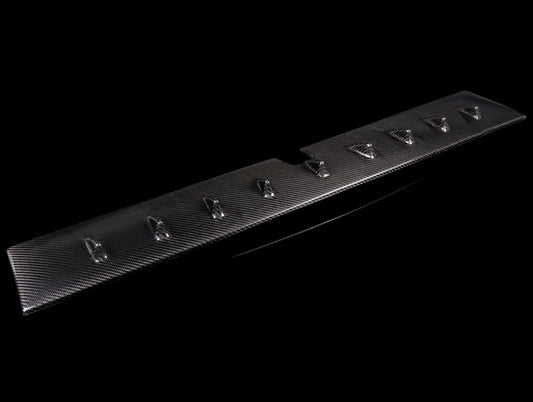 Seibon Carbon Fiber Rear Fin Spoiler - 08-10 Mitsubishi EVO X