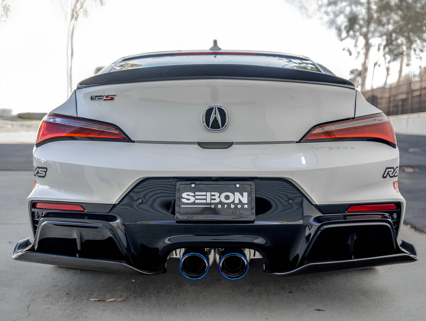 Seibon MB Style Carbon Fiber Rear Diffuser - 24+ Integra Type S (DE5)
